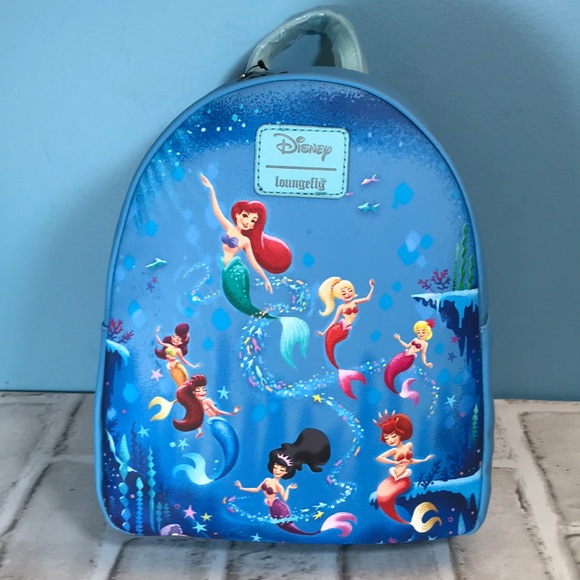 Little Mermaid Loungefly bag NEW - Picture 1 of 8